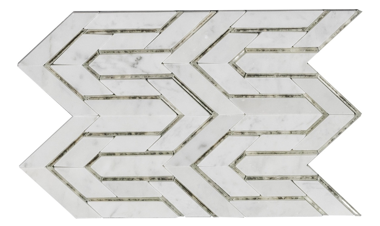 Bellagio Antique Waterjet Marble Mosaic