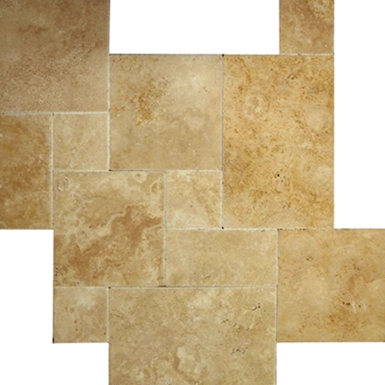 Country Clic French Pattern Travertine Tile Wallandtile Country Clic French Pattern