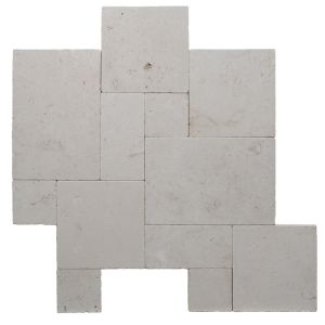 Fossil Limestone 3cm French Pattern Pavers