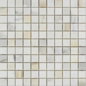 Calacatta Gold 1x1 Polished Mosaic