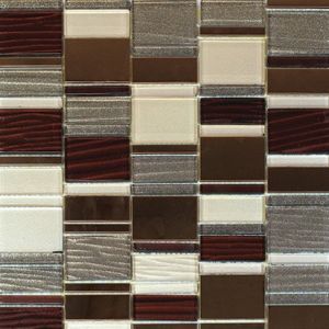 Brown Patch Block Stack Blend 12x12 Blend