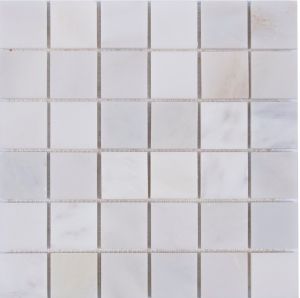 Oriental White 2x2 Honed Mosaic
