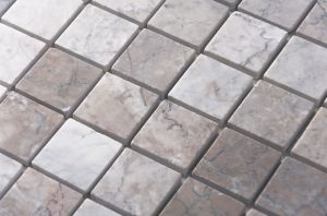 2x2 Temple Gray Polished Mosaic