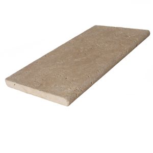Tuscany Ivory 12x24 3cm Tumbled Pool Coping