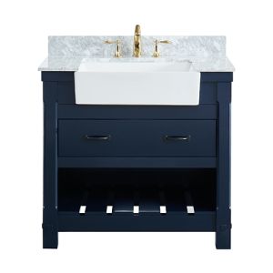 Farmington Blue 37" Vanity Combo (Sink + Countertop) All In One