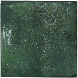 FREE SHIPPING - Green 6x6 Glossy Porcelain Tile