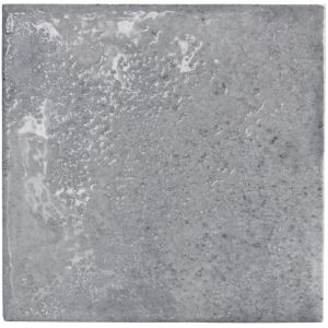FREE SHIPPING - Legacy Grey 6x6 Glossy Porcelain Tile