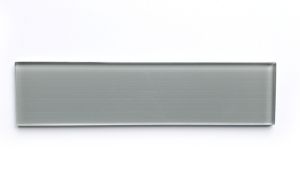 Space Grey 3x12 Linen Glass Tile