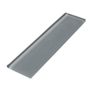 Space Grey 3x12 Linen Glass Tile