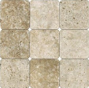 Tuscany Walnut Tumbled 4x4