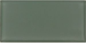 FREE SHIPPING - Lush 3x6 "Azure" Glass Subway Tile