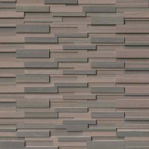Brown Wave 3D Honed Panel 6x24