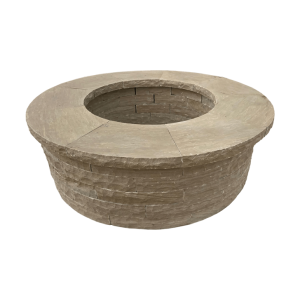 FREE SHIPPING - California Buff Sandstone DIY Fire Pit - 42" Radius