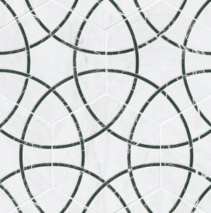 Geoglam Midnight Hexagonal Matte Porcelain Floor And Wall Tile