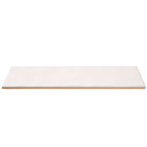FREE SHIPPING - Eternity White 3x12 Handcrafted Wavy Subway Tile - Matte