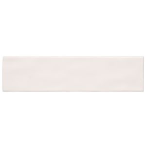 FREE SHIPPING - Eternity White 3x12 Handcrafted Wavy Subway Tile - Matte