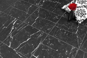 Nero Marquina Marble 12x24 Tile Polished