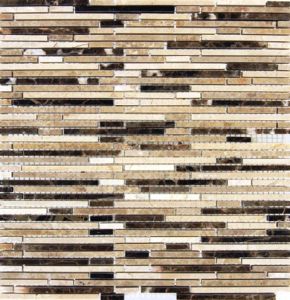 Emperador Bamboo Blend 10MM Tumbled