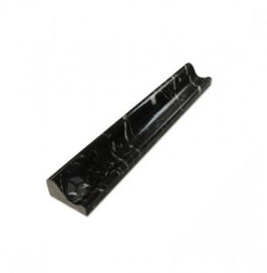 FREE SHIPPING - China Black with vein Chair Rail Polished