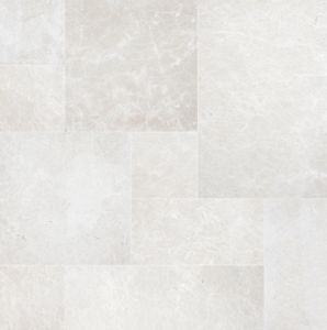 New Aegean Pearl 16x24 3CM Marble Pavers - Sandblasted Finish