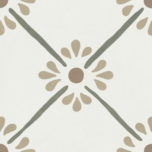FREE SHIPPING - Kenzzi Flower 9x9 Porcelain Wall and Floor Tile