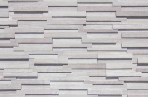 Arctic Haisa White 3D Honed 6x24 Ledger Panel