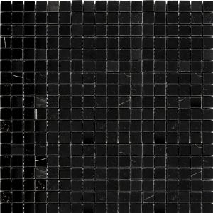 FREE SHIPPING - China Black 5/8 Polished Mosaic Tile