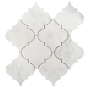 Carrara White Arabesque 