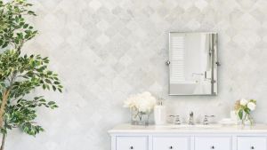 Carrara White Arabesque 