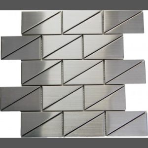 Oddysey Subway 2"x4" Stainless Steel Mosaic