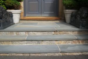 FREE SHIPPING - Indian Bluestone 48" x 14" (1.5" Thick) Tread (Eased Edge)- 4 Ft Long
