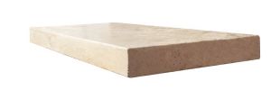 Tuscany Ivory 12x24 3CM (1.25") Modern Edge Pool Coping
