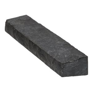 Lime Black 3x12 Handcut Wainscot Sill