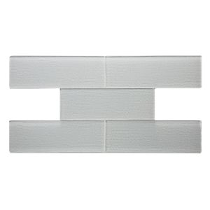 Linen Ice 4x12 Glass Subway
