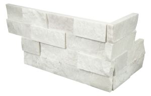 Cosmic White "L" Corner Ledger Panel