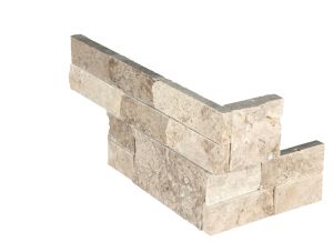Roman Beige "L" Corner Ledger Panel