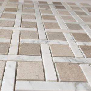 Carrara White Zanger Checker 