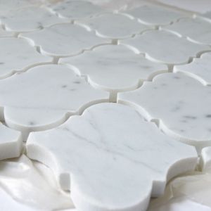 Carrara White Arabesque