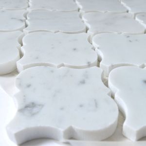 Carrara White Arabesque