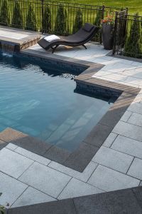 Basalt Grey 14x24 5CM Modern Edge Pool Coping