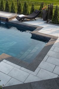 Basalt Grey 12x24 5CM Modern Edge Pool Coping