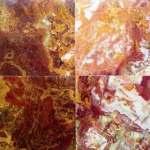 Multi Red Onyx 12X12 Polished