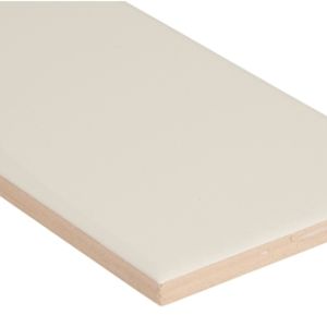 Almond Glossy 3x6 Glossy Bullnose