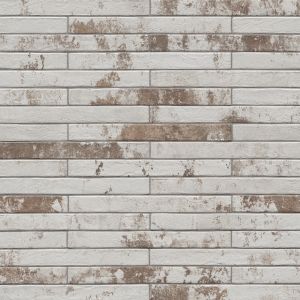 Capella Rustique White Brick 2x18 Matte Porcelain Wall & Floor Tile