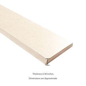 Dimensions Glacier 4x12 Bull Nose Baseboard