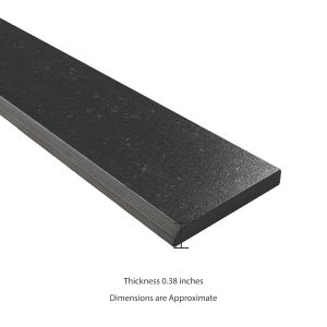 Dimensions Graphite 4x12 Bull Nose Baseboard