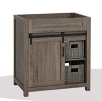 Farm Barn Dolly 30" Bathroom Vanity (Base Only)