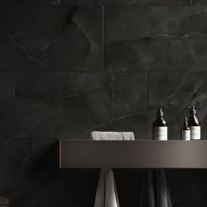 Regallo Midnight Agate 12x24 Matte Porcelain Tile