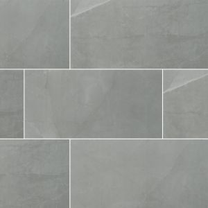 Sande GREY 12x24 Matte Stone Look Porcelain Tile