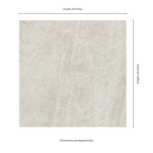 Legions Taja Ivory 24 in. x 24 in. Matte Porcelain Floor And Wall Tile